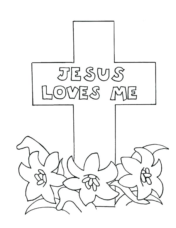 600x776 Rose Cross Coloring Page Best Coloring Pages Of Crosses