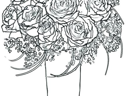 440x330 Roses Coloring Pages Top Rated Rose Coloring Page Images Coloring