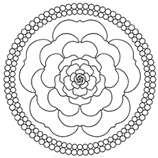 230x230 Top Free Printable Beautiful Rose Coloring Pages For Kids