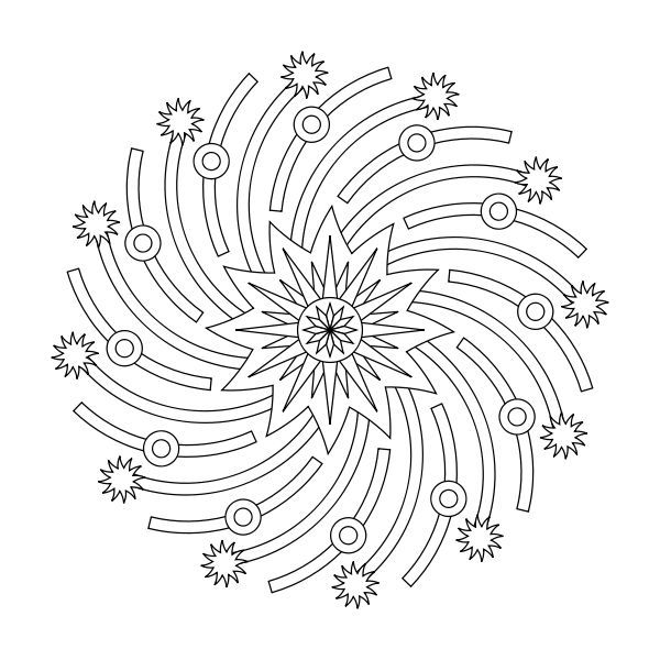 600x600 Mandala,  Steampunk, Butterflies, Flowers