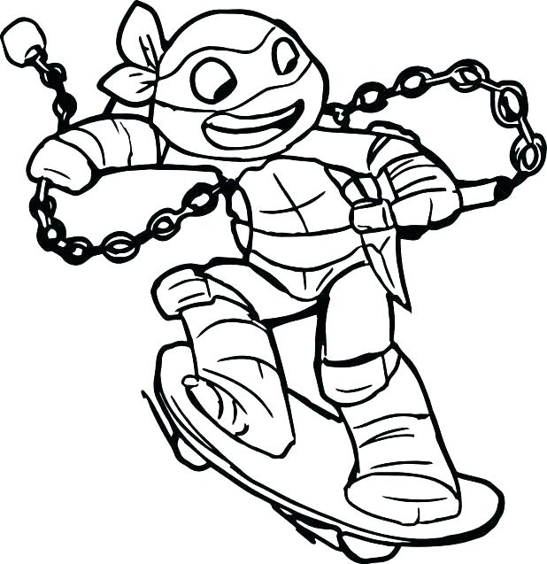 618x637 Printable Ninja Turtle Coloring Pages Teenage Mutant Ninja Turtles