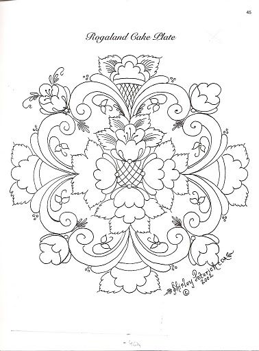 378x512 Rosemaling Ould Also Be A Beautiful Pattern For Vellum