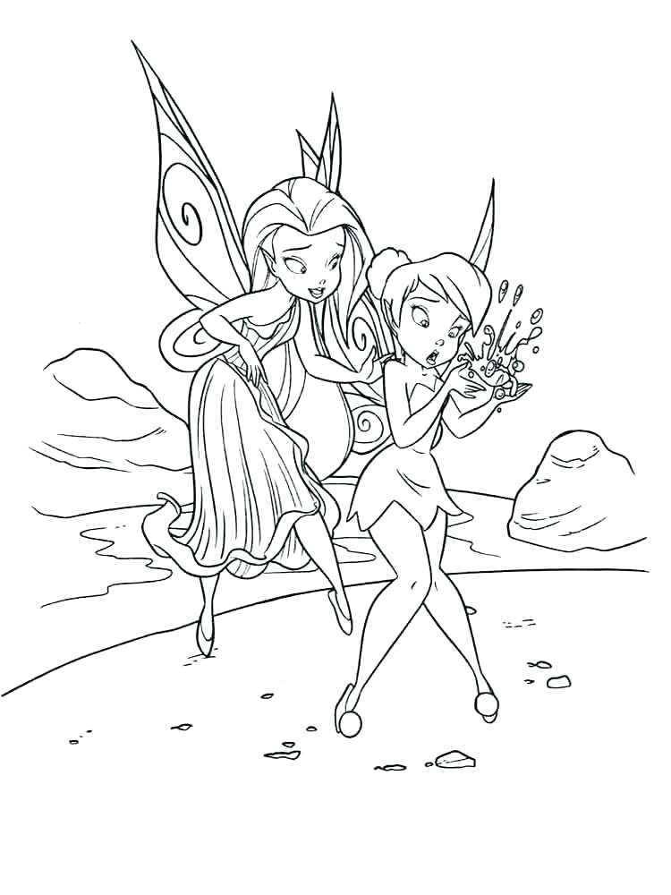 750x1000 Disney Fairies Coloring Pages Rosetta Coloring Pages Coloring