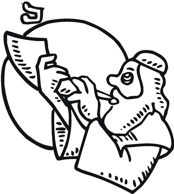 600x667 Rosh Hashanah Coloring Pages