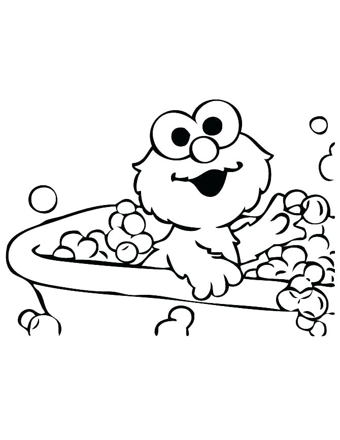 670x867 Sesame Street Coloring Pictures Sesame Street Murray Coloring Page