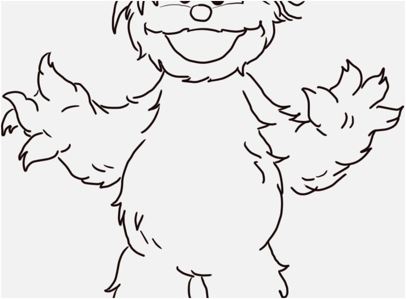 827x609 The Best View Sesame Street Coloring Pages Modern