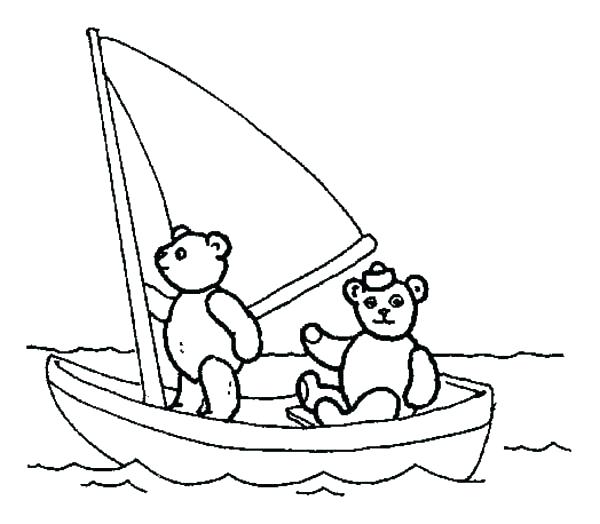 600x524 Coloring Pages Boats Coloring Pages Of Boats Two Little Bears