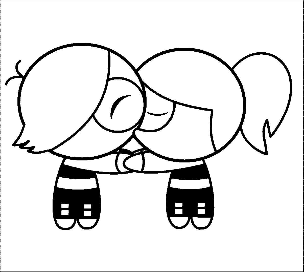 1203x1075 Rowdyruff Boys Coloring Pages