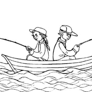 300x300 Letter M In Block Letter Coloring Page