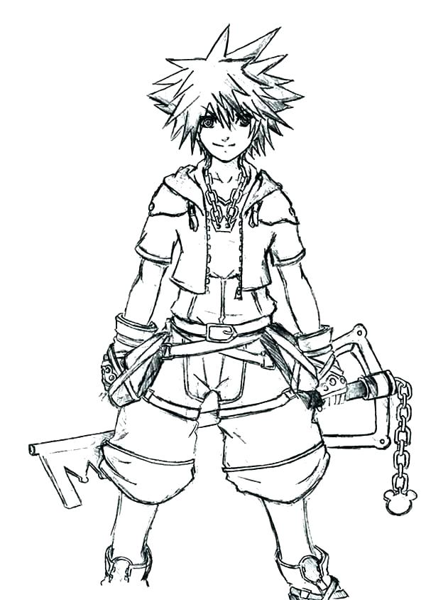 600x844 Kingdom Hearts Coloring Pages Kingdom Hearts Coloring Pages Home