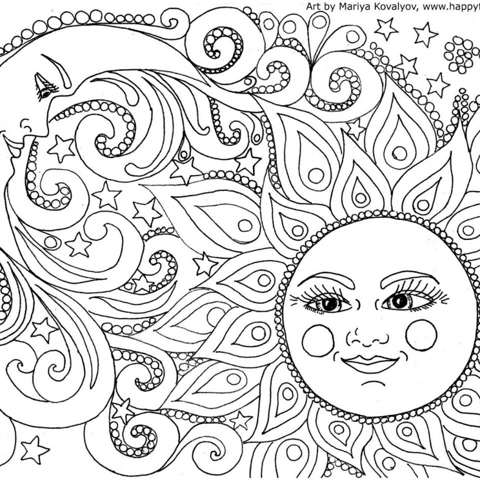 960x960 Pop Art Sugar Skull Coloring Page Free Printable Pages Book Books
