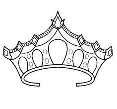 236x219 Royal Crown Coloring Sheets Templates Crown