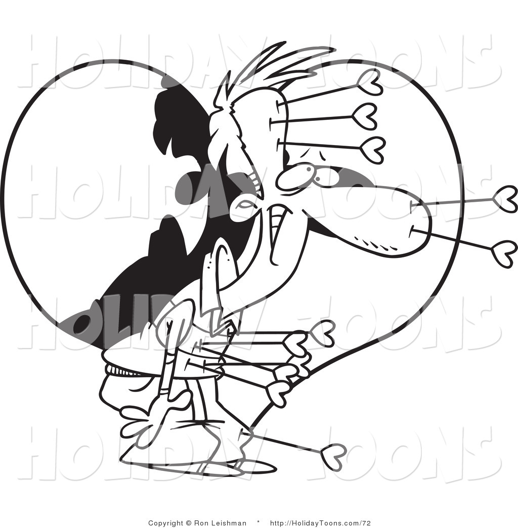 1024x1044 Royalty Free Holiday Cartoon Of A Coloring Page Line Art Of A Man