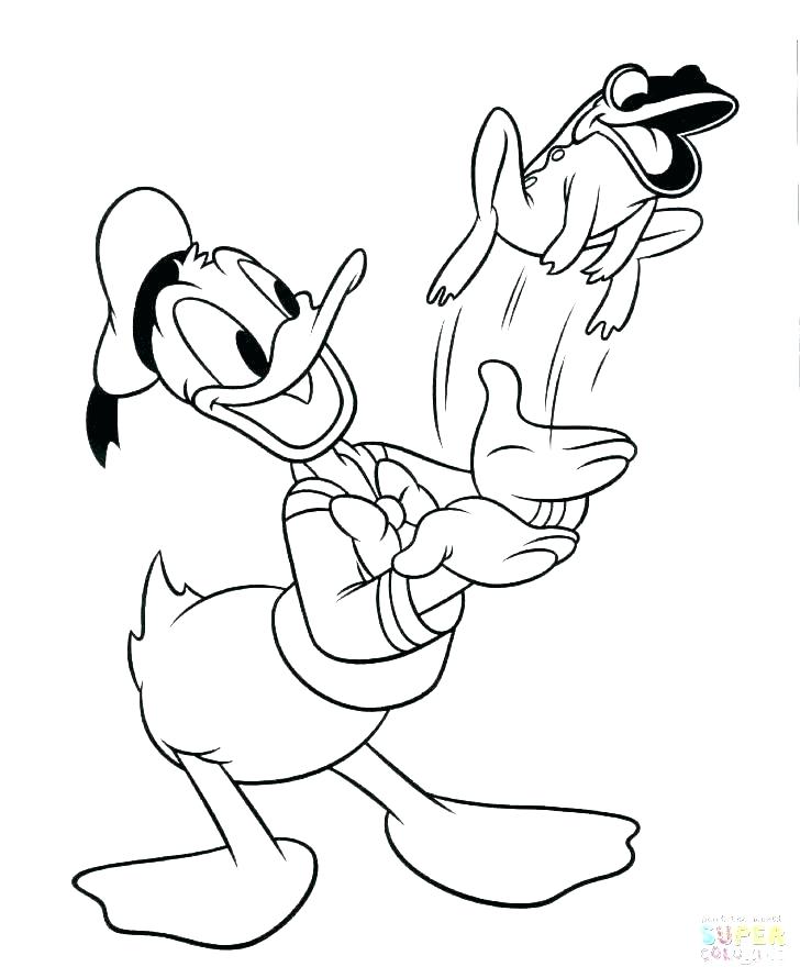 728x890 Rubber Duck Coloring Page
