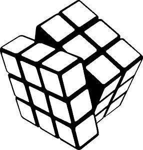 286x300 Images Of Rubix Cube Cut Out Template