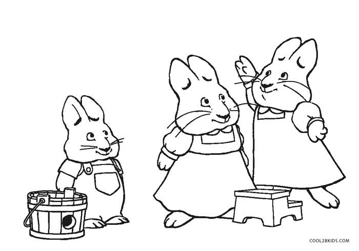 700x490 Max And Ruby Coloring Pages