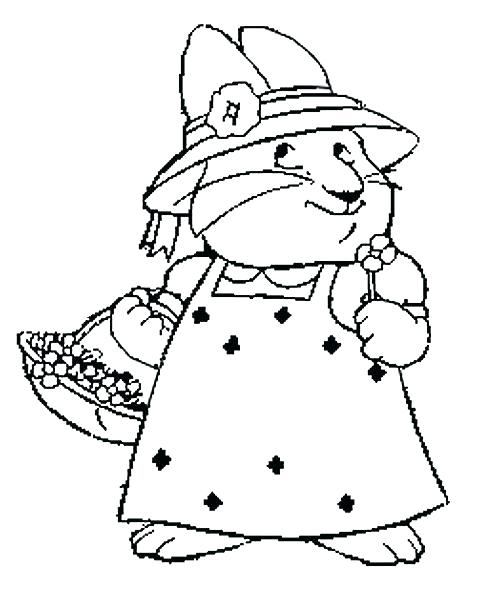 499x600 Ruby Coloring Pages Max And Ruby Coloring Pages Free Coloring