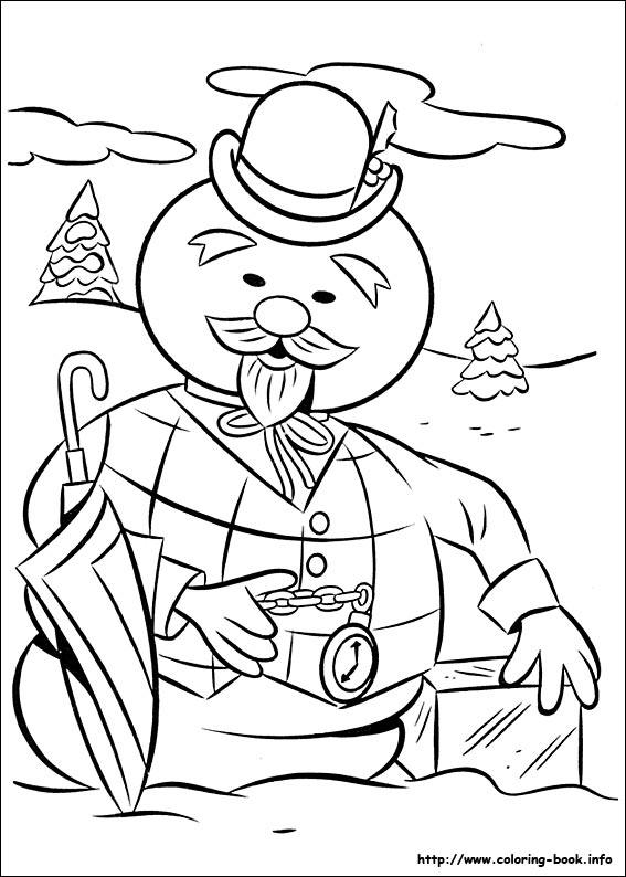 567x794 Rudolph The Red Nosed Reindeer Coloring Picture