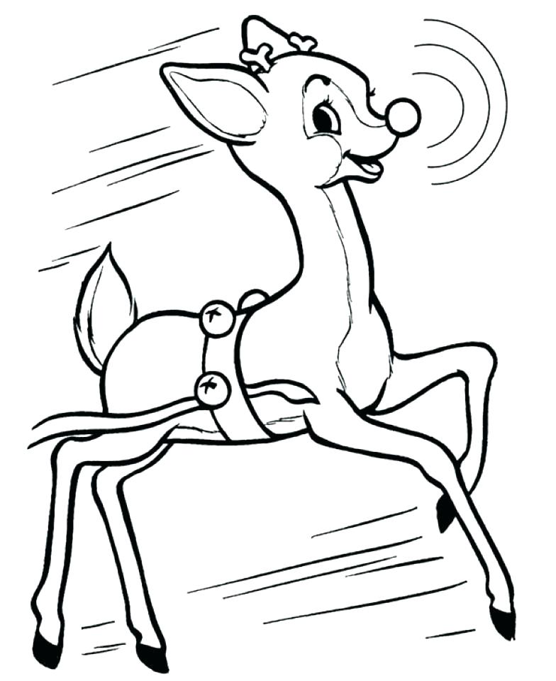 784x960 Rudolph Printable Coloring Pages Printable Coloring Pages