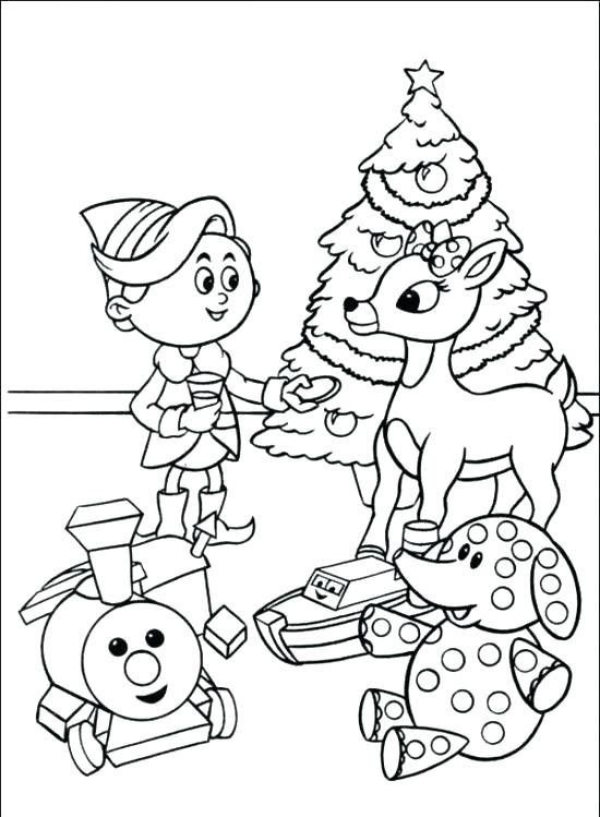 550x749 Reindeer Coloring Pages Reindeer Coloring Pages The Red Nosed