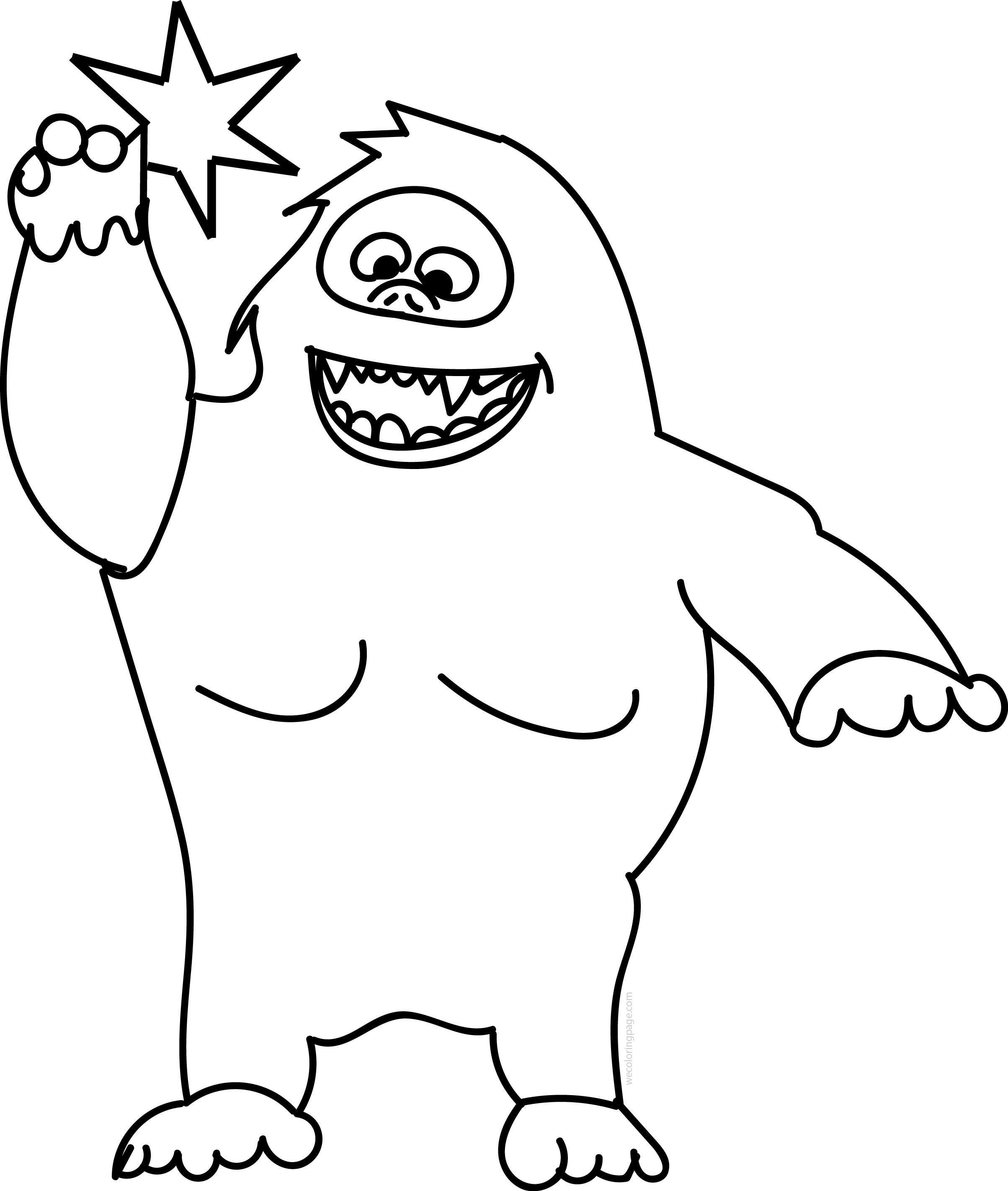 2407x2844 Rudolph The Red Nosed Reindeer Coloring Pages Abominable Snowman
