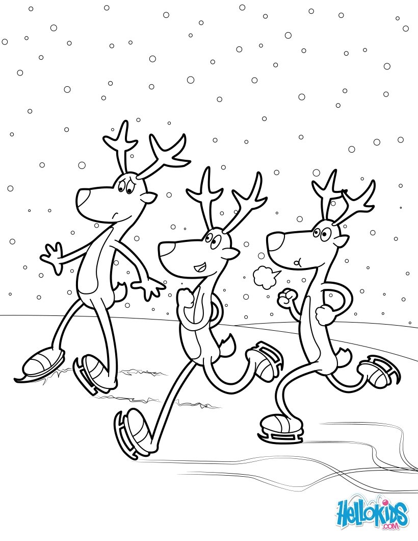 820x1060 Rudolph The Red Nosed Reindeer Free Coloring Pages And Song