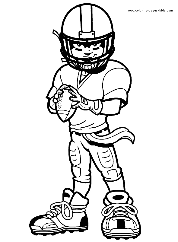 590x802 Sports Coloring Pages Football Football Rug Color Page Sports
