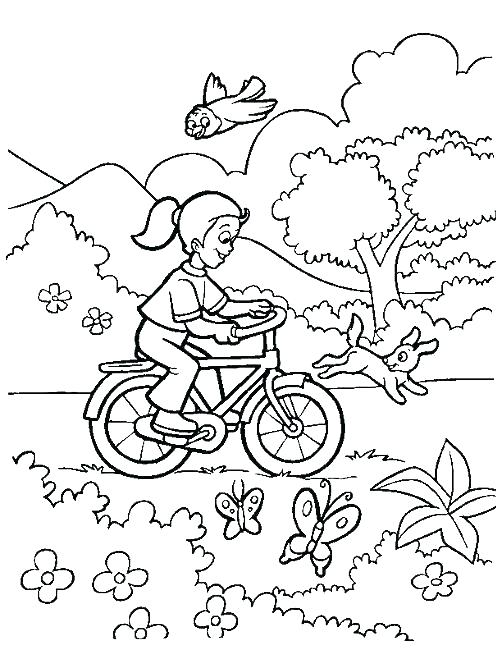 502x650 Coloring Page Spring