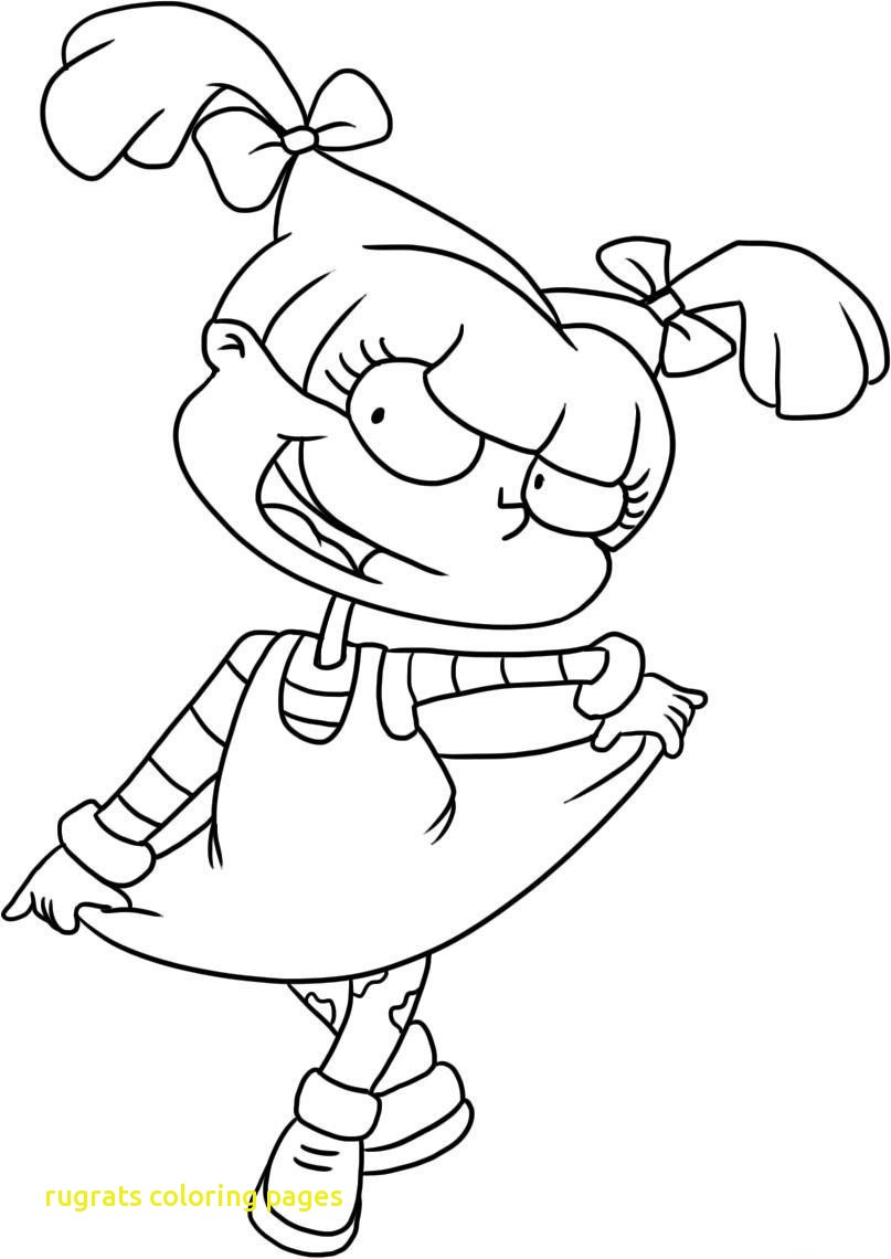 807x1140 Little Boy Rugrats Coloring Pages Cartoon Amazing General Pictures