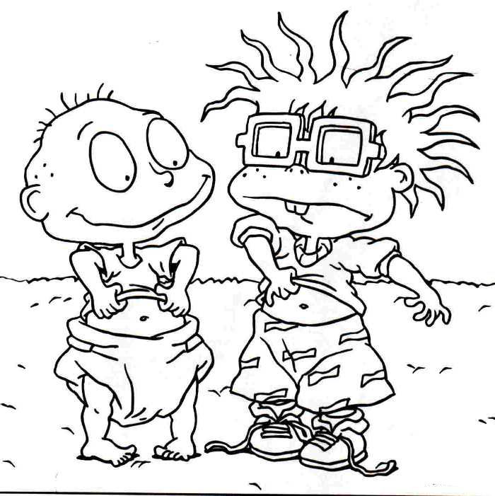 700x701 Best Rugrats Coloring Pages Images On Rugrats Rugrats