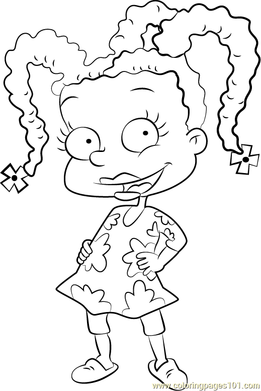 519x777 Susie Carmichael Coloring Page