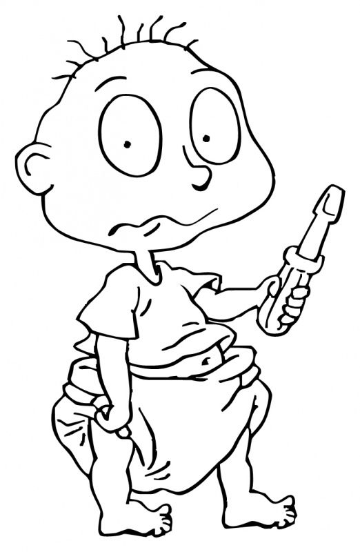 522x800 Rugrats Coloring Pages More Rugrats Coloring Pages Everything