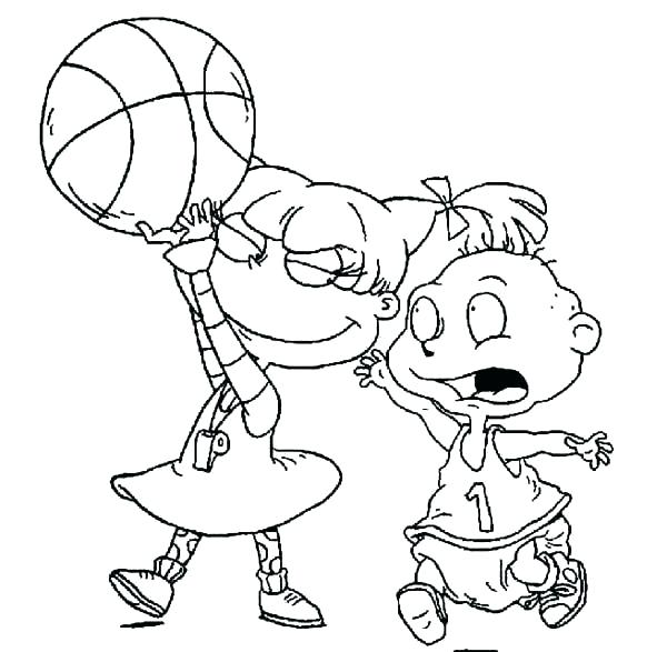 600x587 Rugrats Colouring Pages Printable Downloads Rugrats Rugrats