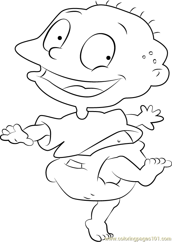 554x780 Tommy Coloring Page