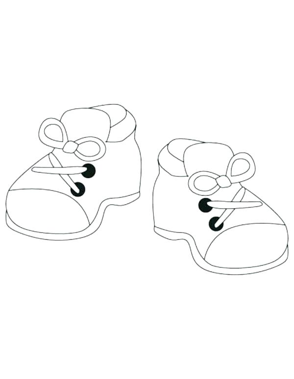 600x774 Running Shoe Coloring Page Image Result For Running Shoe Line