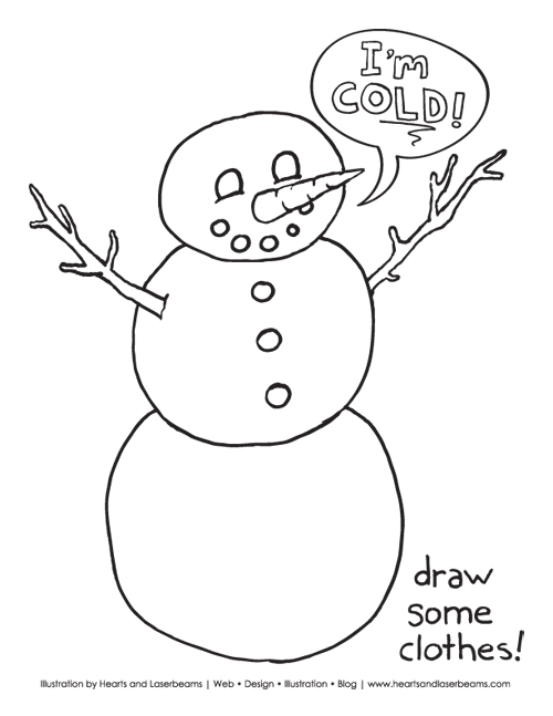 500x647 Free Christmas Coloring Sheets