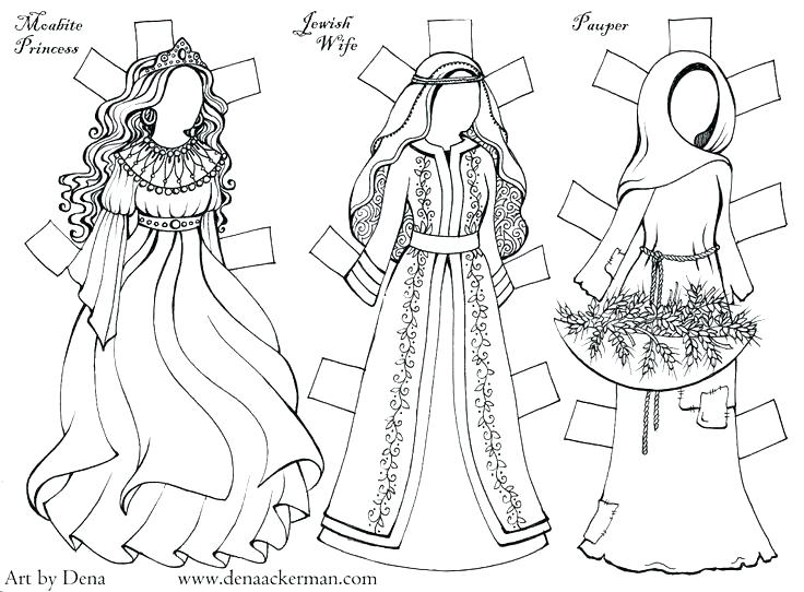 736x542 Ruth And Naomi Coloring Page