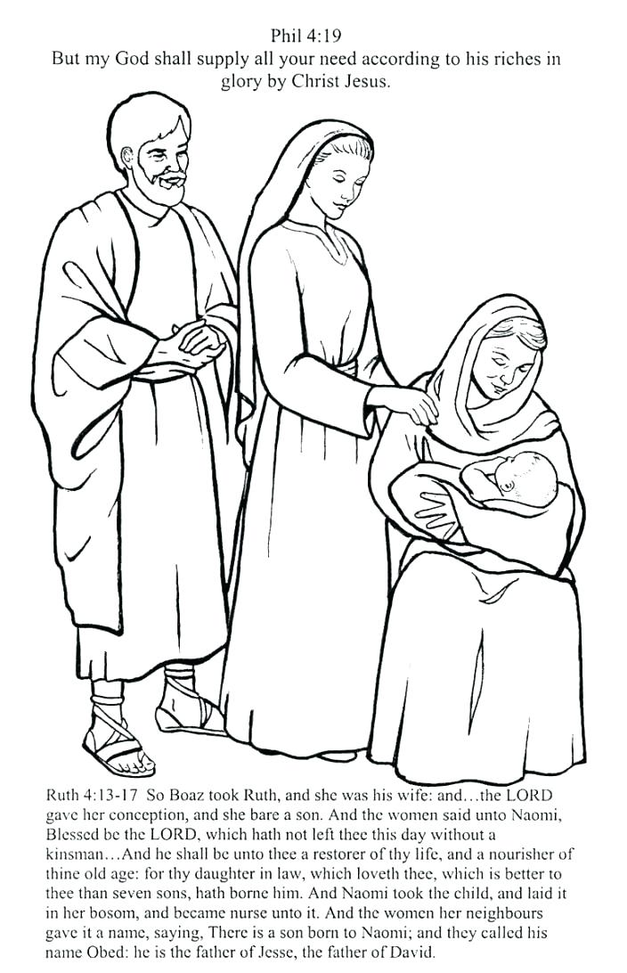 704x1092 Ruth And Naomi Coloring Page
