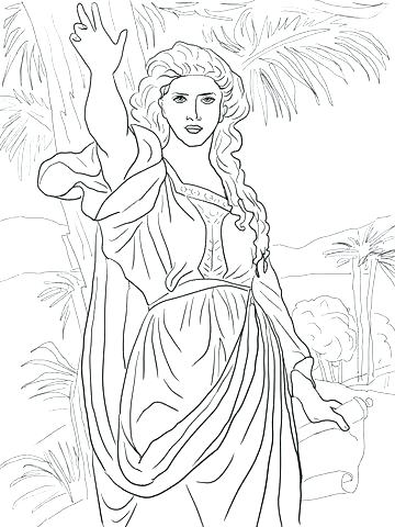 360x480 Ruth And Naomi Coloring Page
