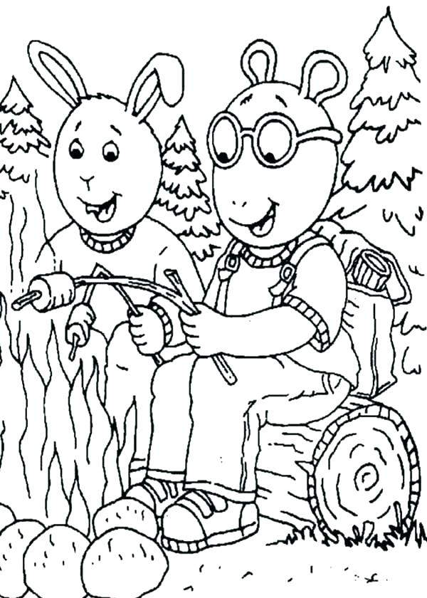 600x840 Camping Coloring Page Camping Coloring Pages Camping Coloring Page