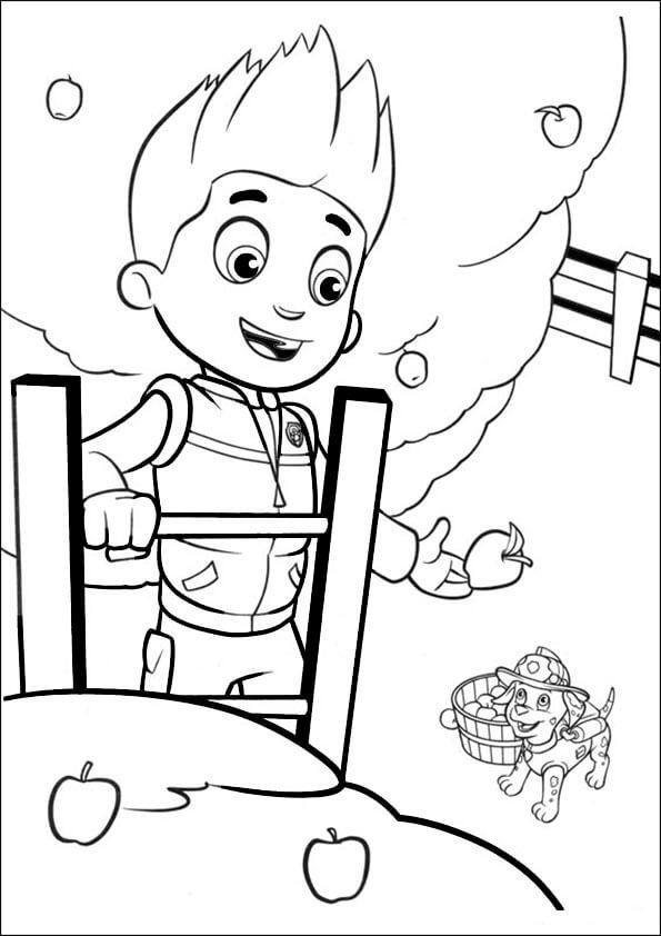 595x842 Top Paw Patrol Coloring Pages