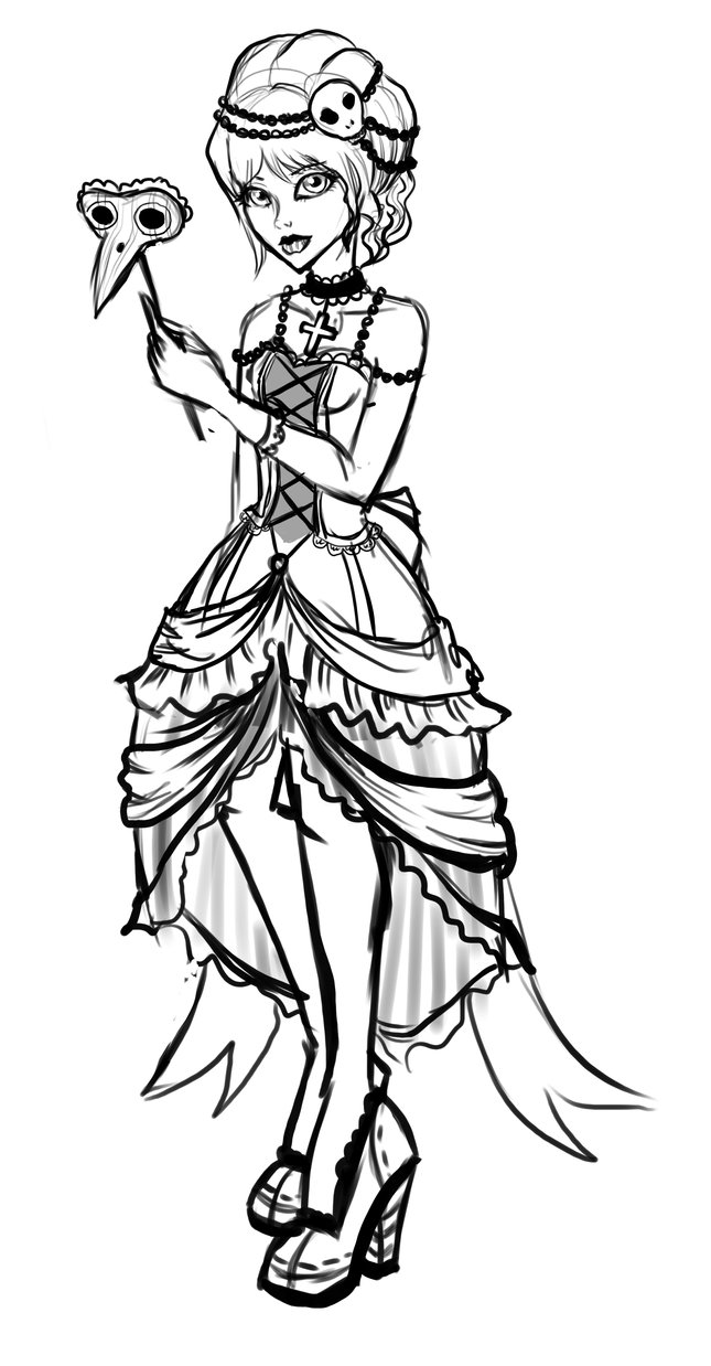 645x1238 Monster High Wishes Coloring Pages