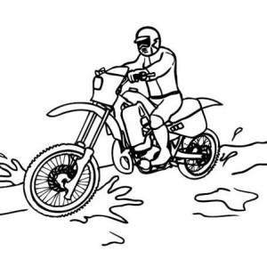 300x300 Dirtbike Coloring Pages Jeep Kids Activity Page Jeep Theme Kid S
