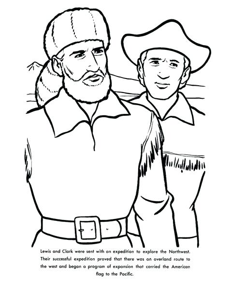 474x580 Lewis And Clark Coloring Pages And Coloring Page Lewis And Clark