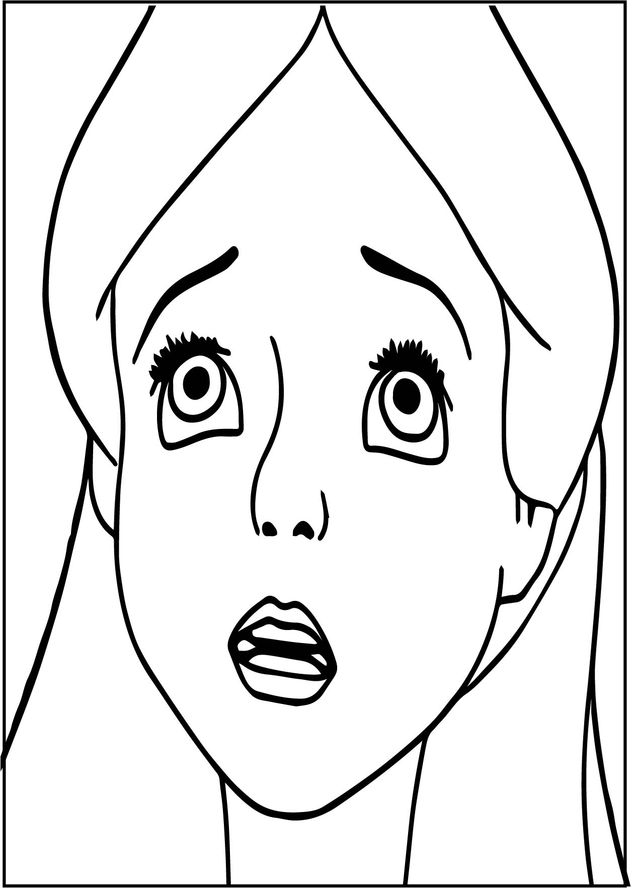 1254x1766 Excellent Sad Face Coloring Page Top Coloring Pages Ideas