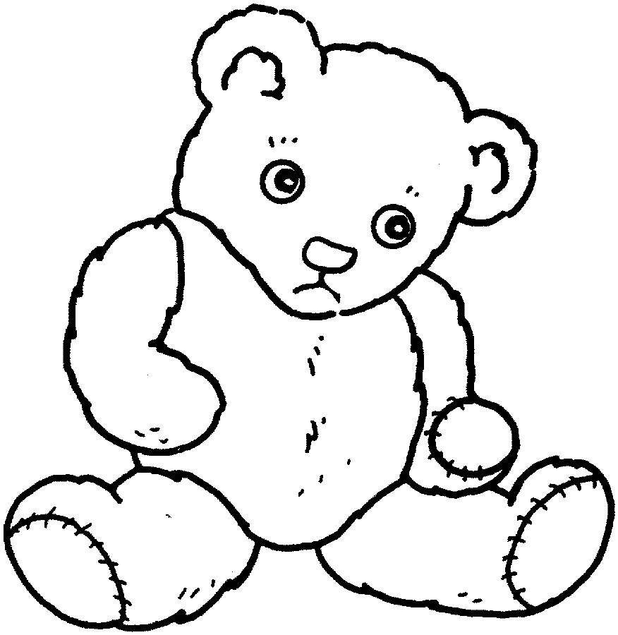 876x900 Teddy Bear Feeling Sad Printable Coloring Pages Online Applique