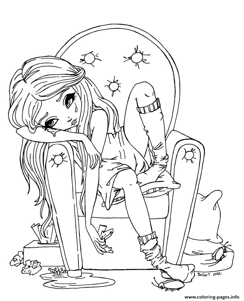 805x993 Coloring Pages Lisa Frank Coloring Pages Best Is Sad Cry