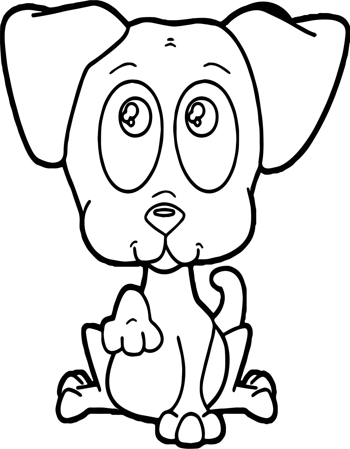1422x1823 Cute Puppy Begging Puppy Dog Coloring Page Wecoloringpage