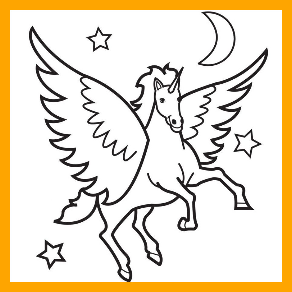 966x964 Incredible Horse Coloring Pages Pony Saddle For Kids Princess