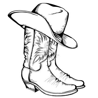 400x400 Western Saddle Coloring Pages